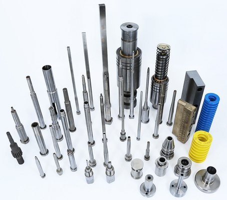 GB EN Ejector Pin Molding DME MISUMI HASCO القياسية ذات الأكمام الصلبة المستقيمة