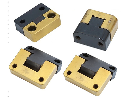 TiN Square Mould Interlocks ، أجزاء قالب تعشيق أوكسيد أسود تفتق