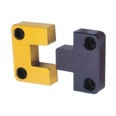 TiN Square Mould Interlocks ، أجزاء قالب تعشيق أوكسيد أسود تفتق
