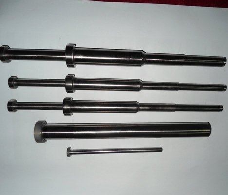 DIN16756 دبابيس قاذف الفولاذ المقاوم للصدأ 1.2344 Tubulaire Nitride القاذف الأكمام